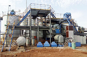 Проект  строительства золотой обогатительной фабрики 300t/d в Судане