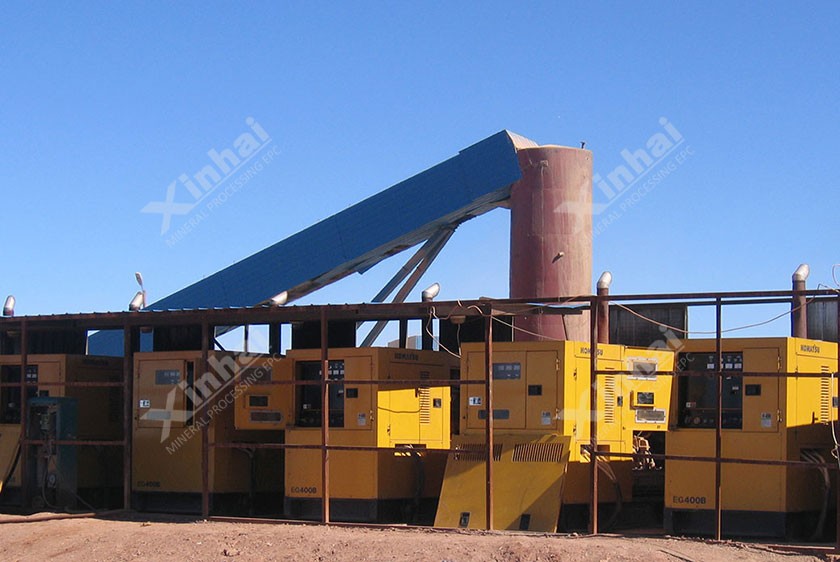 Проект строительства золотой обогатительной фабрики 1000t/d в Монголии